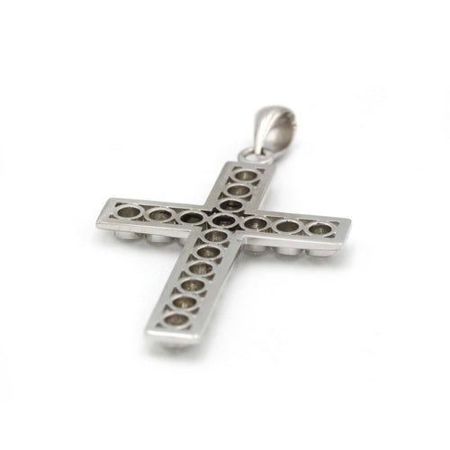 Pendentif Pendentif - Platine et diamants 58 Facettes 1097