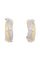 Boucles d'oreilles Demi-créoles deux ors 58 Facettes 093831