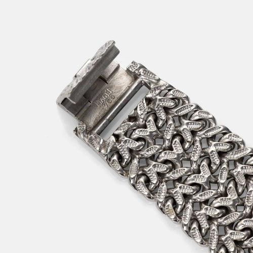 Montre PIAGET - Montre vintage en or blanc et diamants 58 Facettes