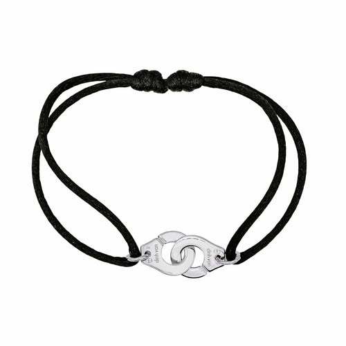 Bracelet Dinh Van Bracelet Cordon Menottes Or blanc 58 Facettes 4006774CN