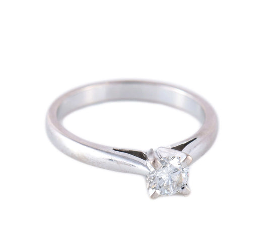 Bague 59 BAGUE SOLITAIRE OR & DIAMANT 58 Facettes BO/220098 NSS
