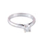 Bague 59 BAGUE SOLITAIRE OR & DIAMANT 58 Facettes BO/220098 NSS