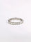 Bague 55 Alliance or blanc diamants 1,5 carat 58 Facettes 1022.10
