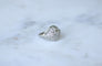 Bague Bague Dôme Art Déco Diamants 1,30 Ct sur Platine 58 Facettes