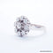 Bague 50 Bague marguerite Or blanc Diamants 58 Facettes 4196