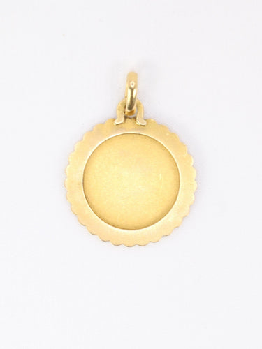 Pendentif PERROUD Pendentif vintage signe du zodiaque Sagittaire or jaune 58 Facettes 1101.3