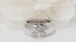 Bague 51 Bague Chaumet double Liens en or blanc et diamants 58 Facettes 32176
