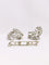 Broche Double Clip Art-Déco platine diamants taille ancienne 6 carats 58 Facettes 605