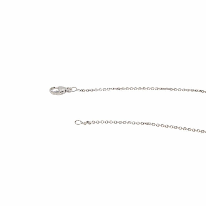 Collier Collier Or blanc Diamant 58 Facettes 3440606CN