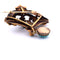 Broche Broche victorienne en or jaune avec turquoise et diamants 58 Facettes