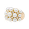 Bague 50 Bague Cocktail Or jaune Perle, Diamant 58 Facettes 3230366CN