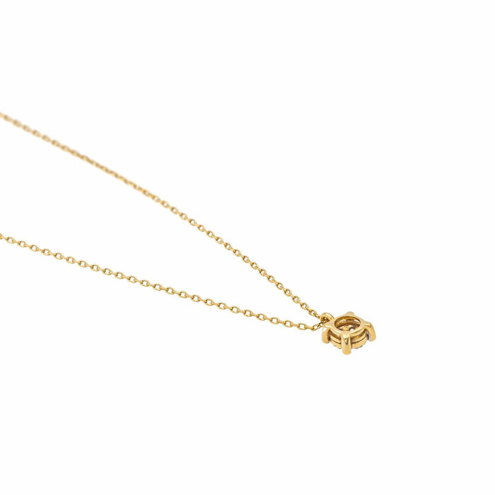 Yellow Gold Diamond Necklace