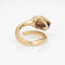 Bague 54 Bague Serpent Rubellite Serpent Enroulé Or Jaune 58 Facettes G13489