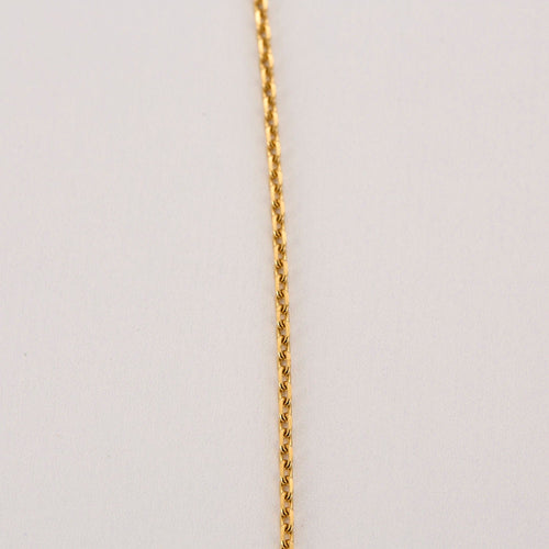 Collier Chaine or jaune 58 Facettes THI0182