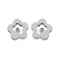 Boucles d'oreilles Boucles d'oreilles fleurs avec diamants 58 Facettes 27897