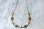 Collier Collier Ancien Draperie Or Jaune et Saphir 58 Facettes