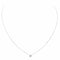 Collier Collier Or blanc Diamant 58 Facettes 579046RV