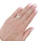 Bague 50 Bague Dinh Van "Maillon" or blanc, diamants. 58 Facettes 33882