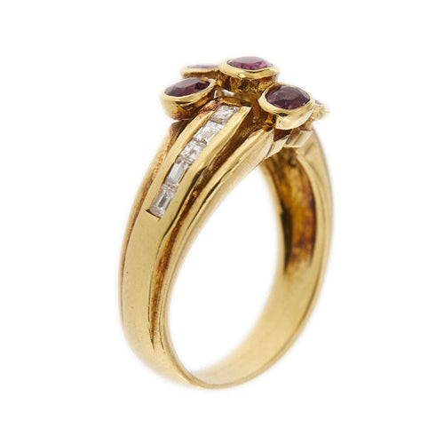 Bague 55 Bague diamants et rubis 58 Facettes 28782