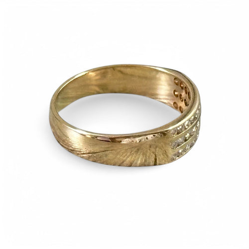 Bague 50 Bague diamants en or 18 carats 58 Facettes 331