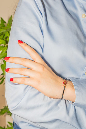 Bracelet Fred Bracelet Force 10 Or rose 58 Facettes 2317918CN