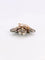 Broche Broche ancienne fleur or argent diamants taille ancienne 58 Facettes 341