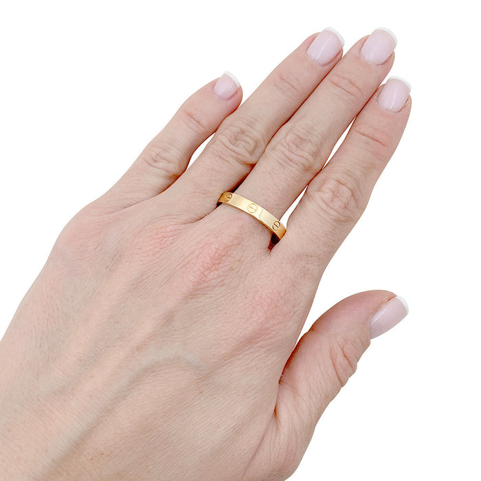 Ring Cartier "Love„Gelbgold.