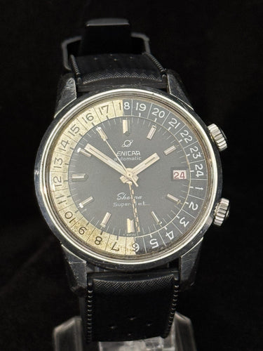 Montre [RARE] Montre Enicar - Sherpa Super-Jet MK1 Compressor – Automatique – Vintage 58 Facettes