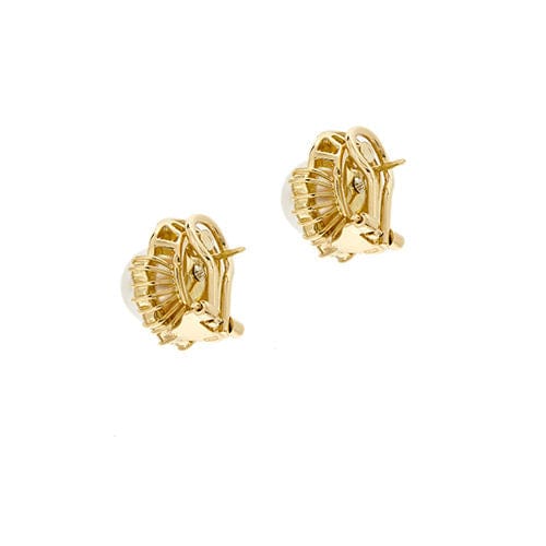 Boucles d'oreilles Boucles d'oreilles en perles et diamants 58 Facettes 38271