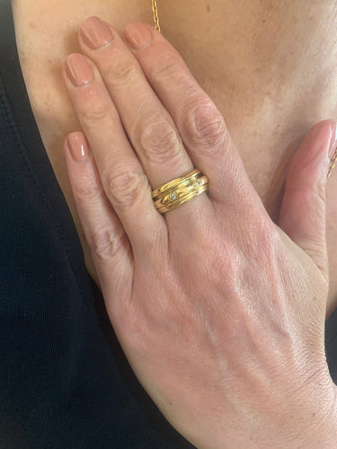 Piaget - Sormus Possession keltakullasta ja timanteista