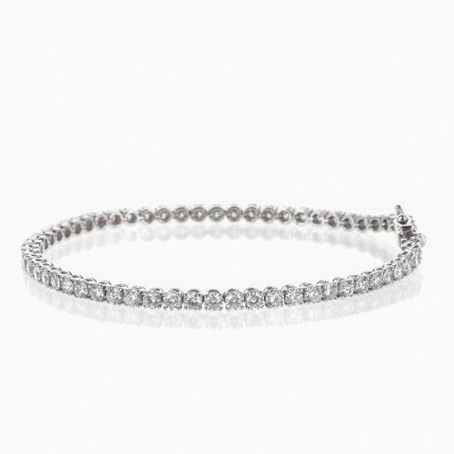 Bracelet Bracelet Rivière de Diamants 5,05 Carats G/VS 58 Facettes 2.19052
