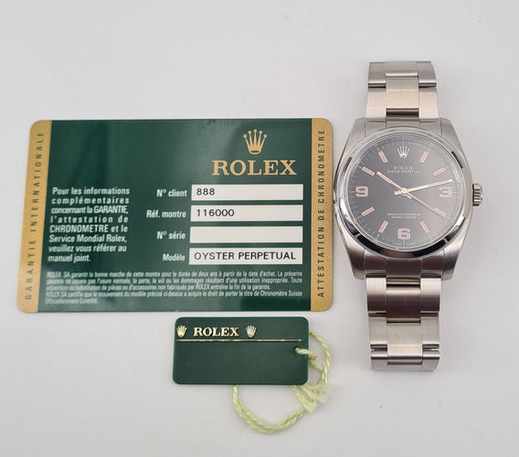 Montre ROLEX Oyster Perpetual 36 58 Facettes 116000-1