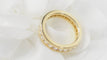 Bague 51 Alliance tour complet en or jaune et diamants 58 Facettes 33028