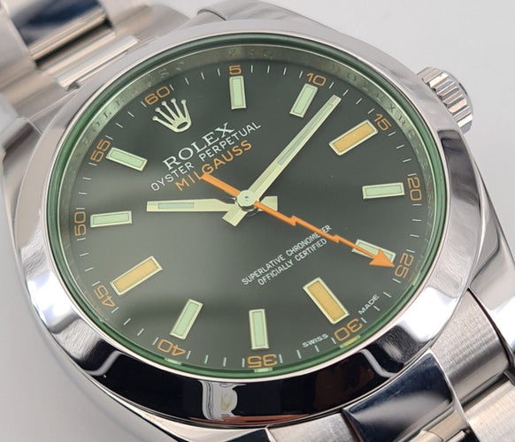 Montre ROLEX - Montre Milgauss GV 58 Facettes 116400GV-1