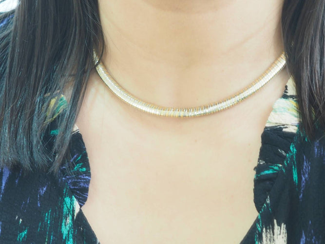 Collier Collier Cartier Tubogas 2 ors 58 Facettes 33081