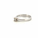 Bague 59 Solitaire Or Blanc 18k & Diamant 58 Facettes 78-GS092303