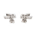 Boucles d'oreilles Guy Laroche Boucles d'oreilles Puces Or blanc Diamant 58 Facettes 3641116CN