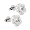Boucles d'oreilles Boucles d'oreilles fleurs avec diamants 58 Facettes 27897