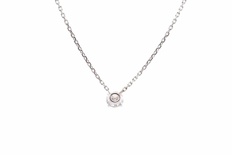 Collier Collier diamant en or 18k 58 Facettes 26494b