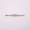 Broche Broche Art déco Diamants Deux ors 58 Facettes