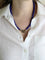 Collier DINH VAN Collier menottes R15 or jaune lapis lazuli 58 Facettes 1204.6