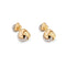 Boutons de manchette CARTIER - Boutons de manchette Trinity Rose jaune, or blanc 58 Facettes G14145