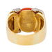 Bague 61 Bague Or jaune Corail 58 Facettes 3141365RV