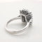 Bague 55 Bague or blanc diamants certifié HRD 58 Facettes