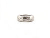 Bague 53 bague POMELLATO iconica slim en or blanc diamants 58 Facettes 263945