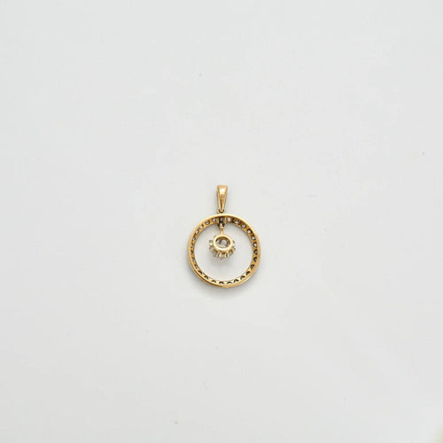 Pendentif Pendentif Or Blanc & Diamants 58 Facettes BO/230131