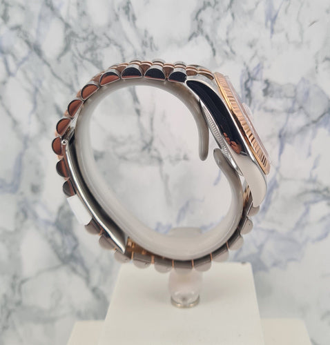 劳力士 - DateJust 36 玫瑰金与钢腕表 