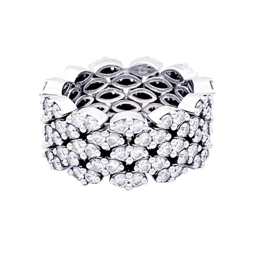 Bague 52 Bague Mauboussin "Je le veux" or blanc, diamants. 58 Facettes 33533