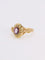Bague 61 Bague Napoléon III or jaune grenat perles fines 58 Facettes 1073.3