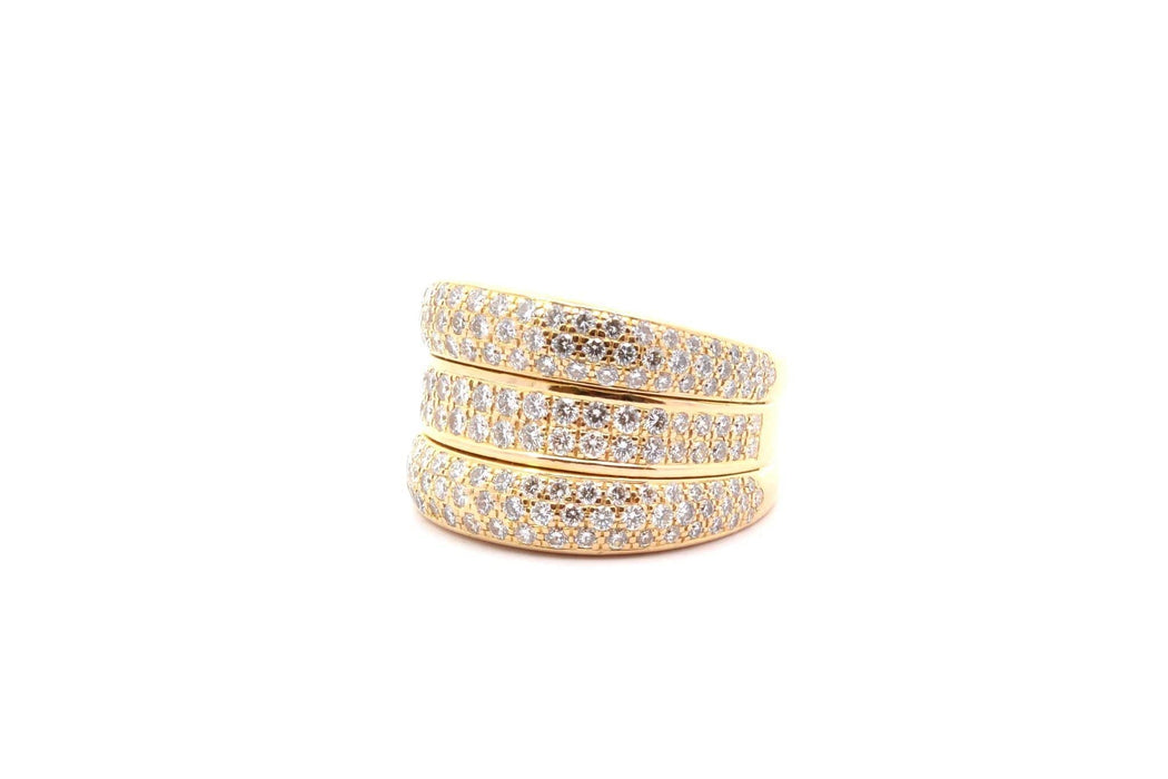 CHOPARD - Sortija Strada con diamantes en oro amarillo